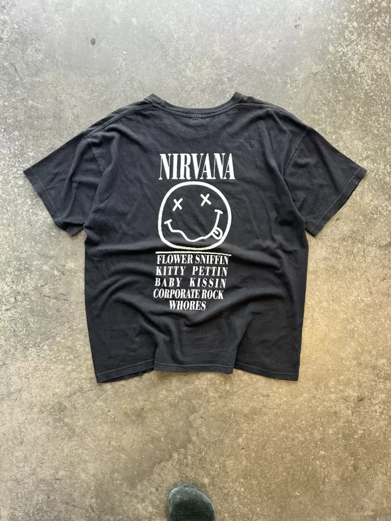 Vintage 1996 EU Nirvana Band Tee