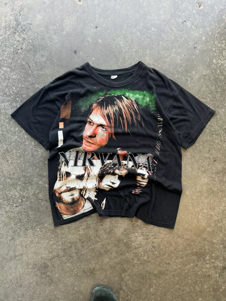 Vintage 1996 EU Nirvana Band Tee