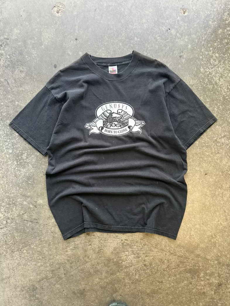 Vintage Genosys Born To Clone Graphic Tee