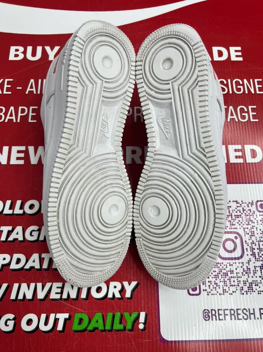 Air Force 1 White Supreme Size 10.5