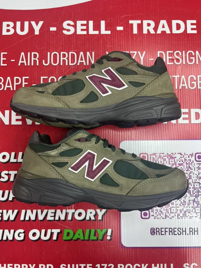 New Balance 990v4 MIUSA Green Purple Size 8