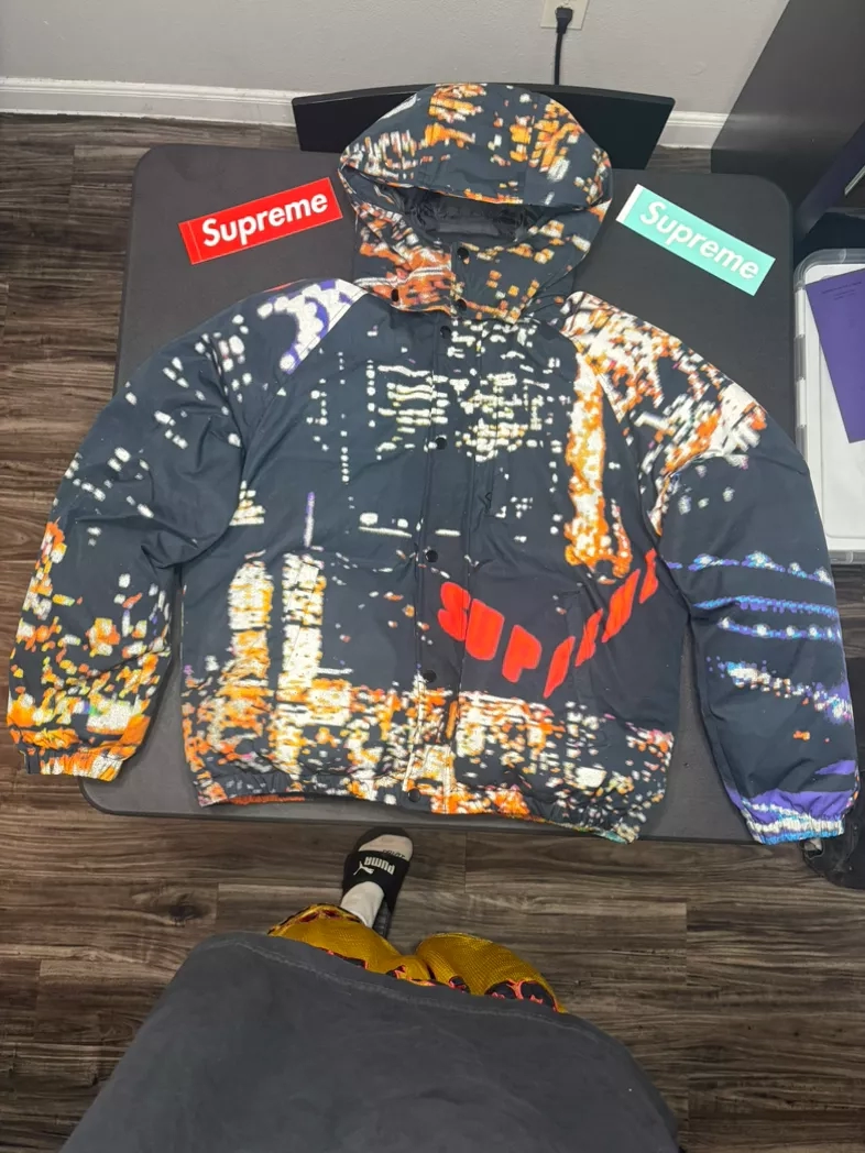 Supreme City Lights Puffer Jacket