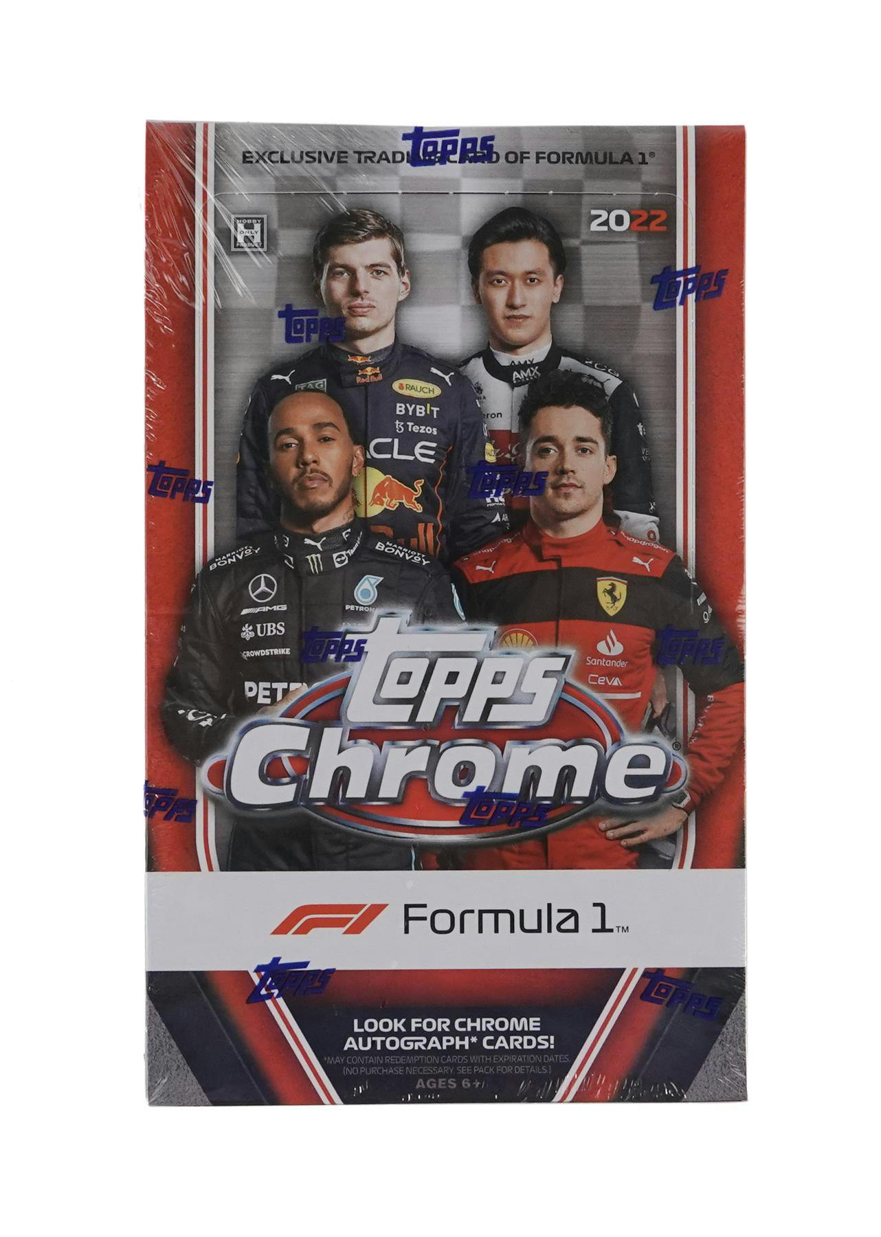 2022 Topps Chrome Formula 1 Racing Hobby Box