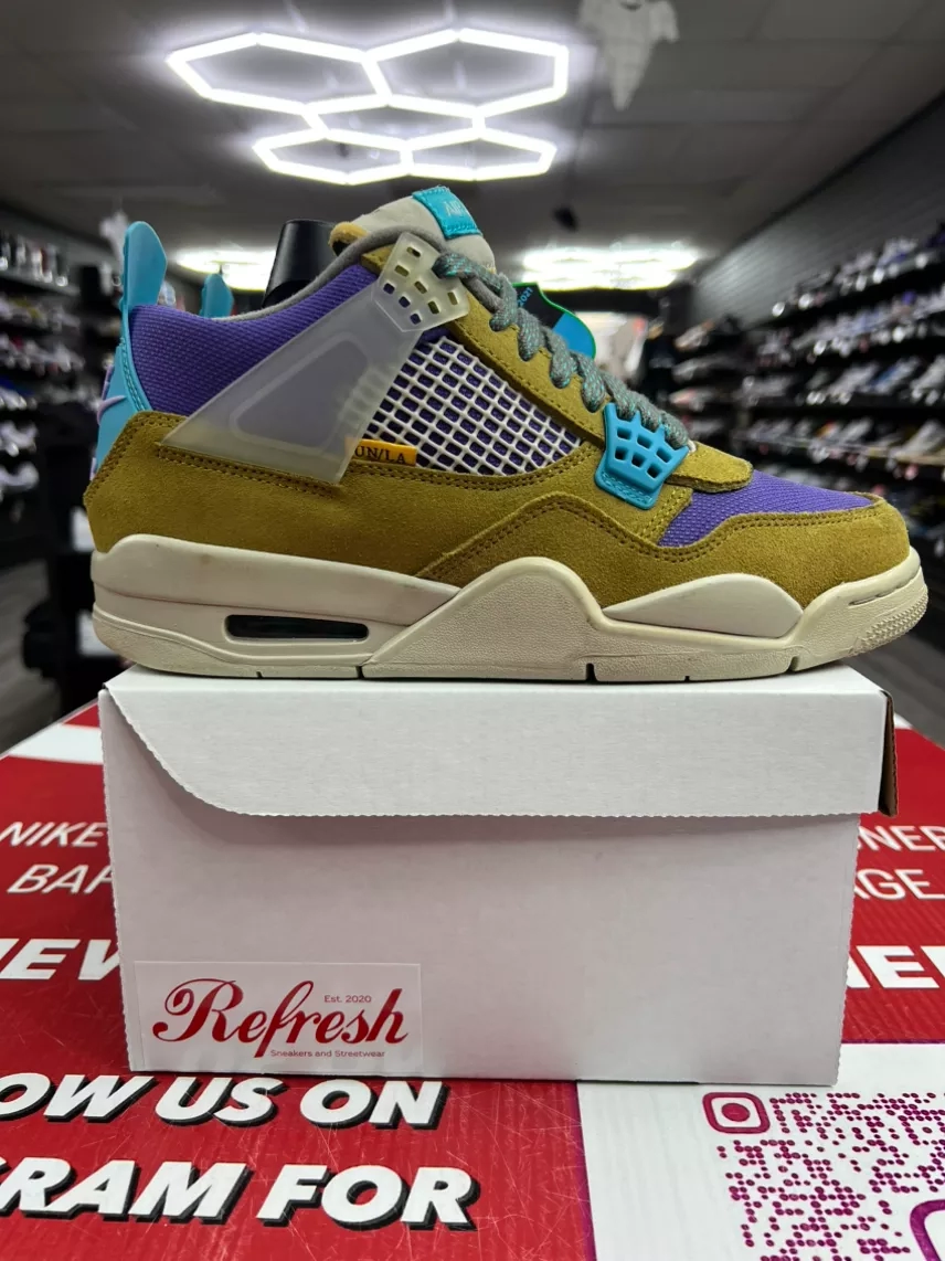 Air Jordan 4 Union Desert Moss Size 7.5
