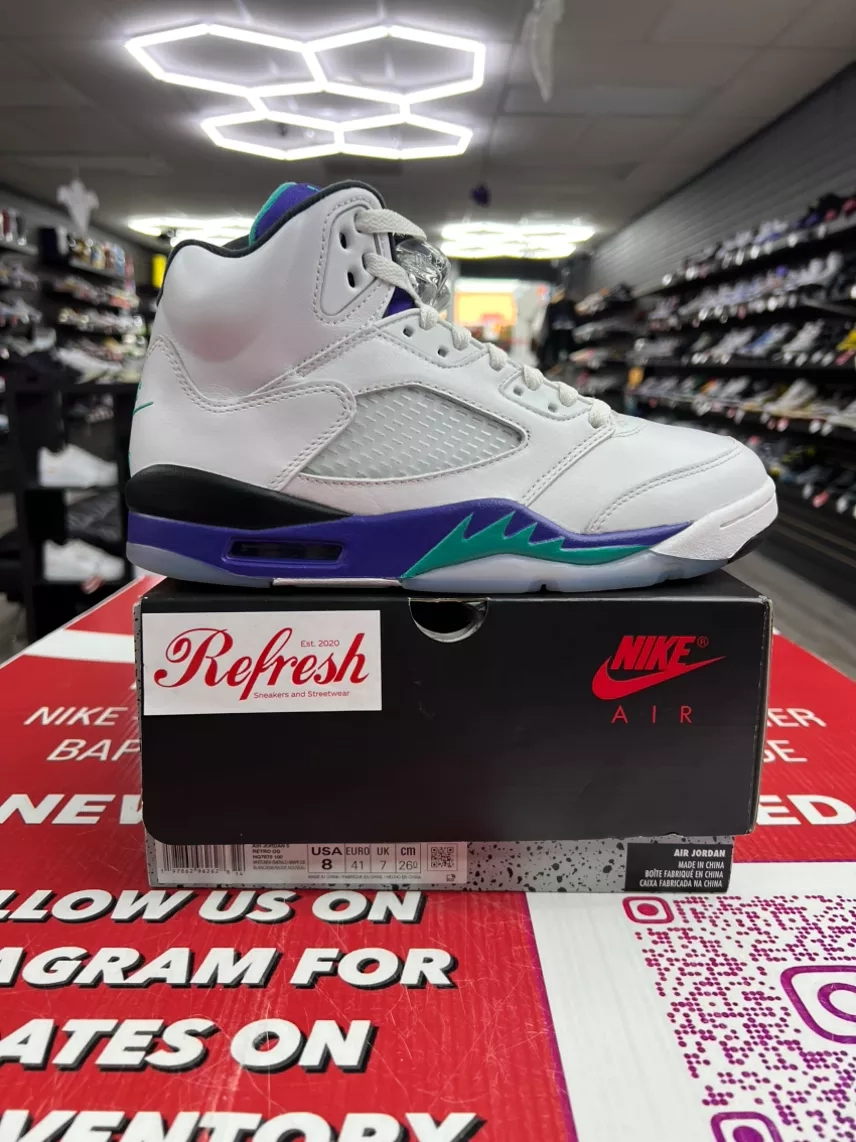 Air Jordan 5 Grape Size 8