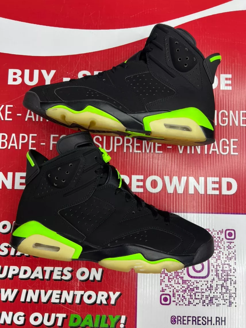Air Jordan 6 Electric Green Size 10