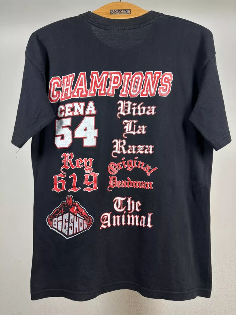 Vintage WWF / WWE euro parking lot boot tee shirt