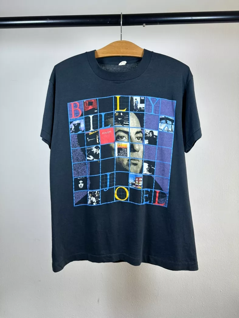 Vintage 1990 billy joel vintage shirt single stitch
