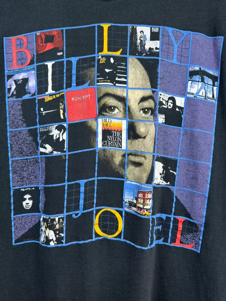 Vintage 1990 billy joel vintage shirt single stitch
