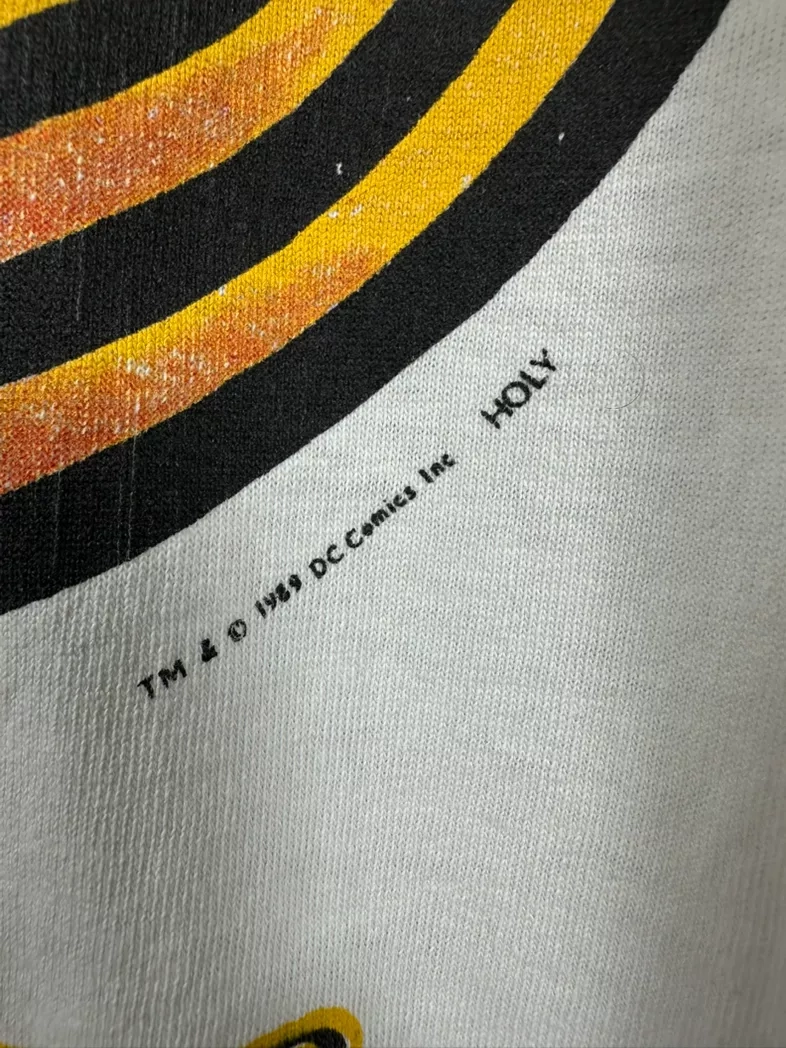 Vintage DC COMICS 1989 the joker vintage tee shirt