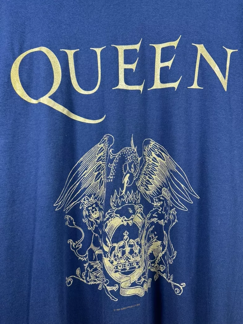 Vintage queen 1991 band tee shirt freddie mercury