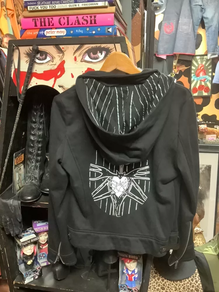 Nightmare Before Christmas Jack Skellington Black Jacket
