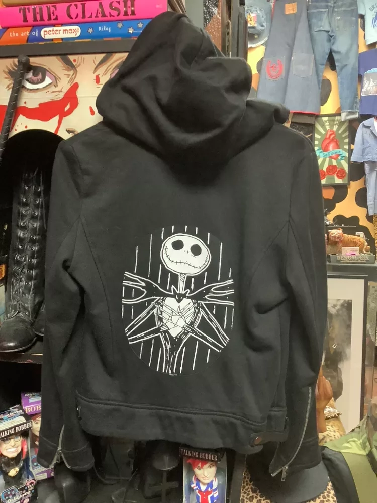 Nightmare Before Christmas Jack Skellington Black Jacket