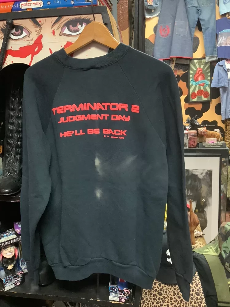 Vintage Terminator 2 Crewneck Sweatshirt