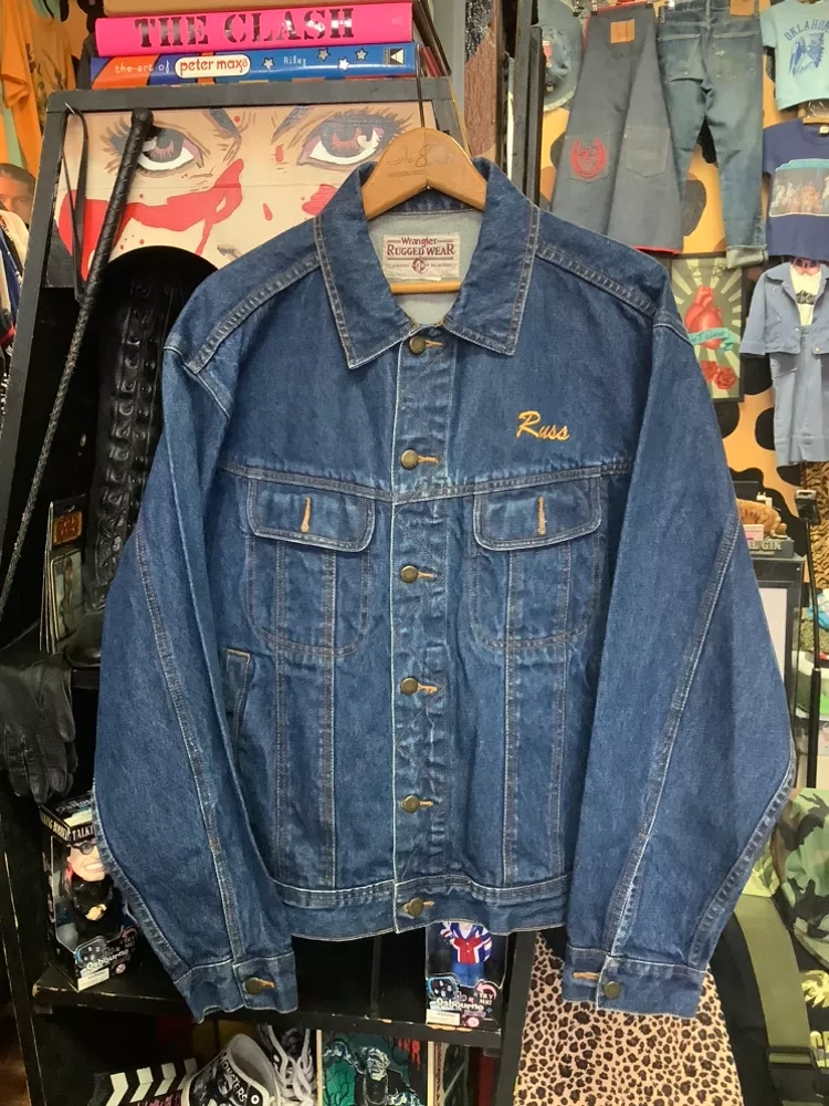 Vintage America's Most Wanted Denim Jacket