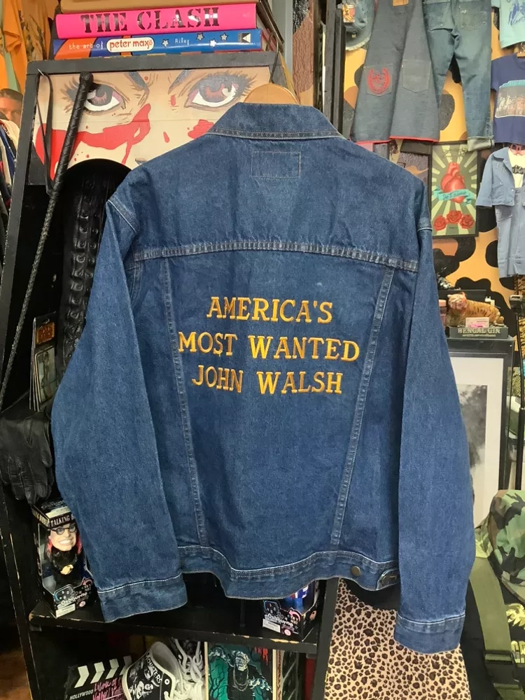 Vintage America's Most Wanted Denim Jacket