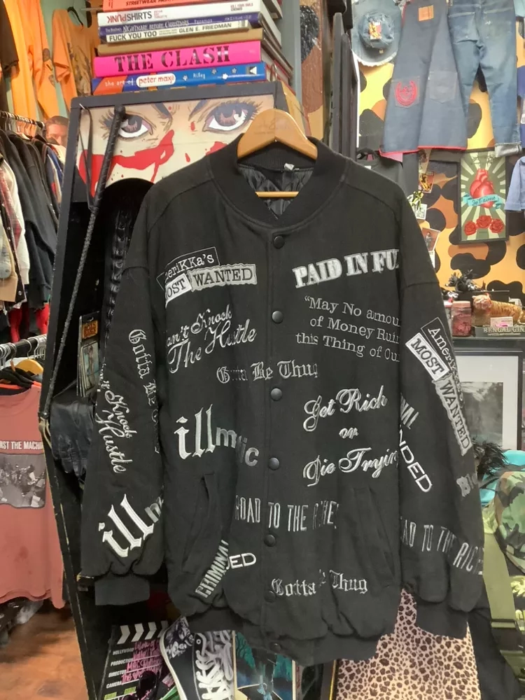 Vintage Bomber Varsity “RAP” Jacket