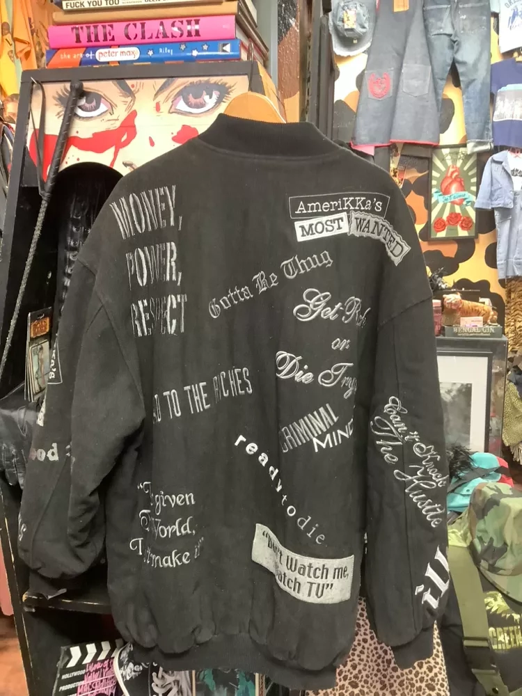 Vintage Bomber Varsity “RAP” Jacket