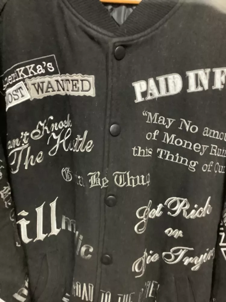 Vintage Bomber Varsity “RAP” Jacket