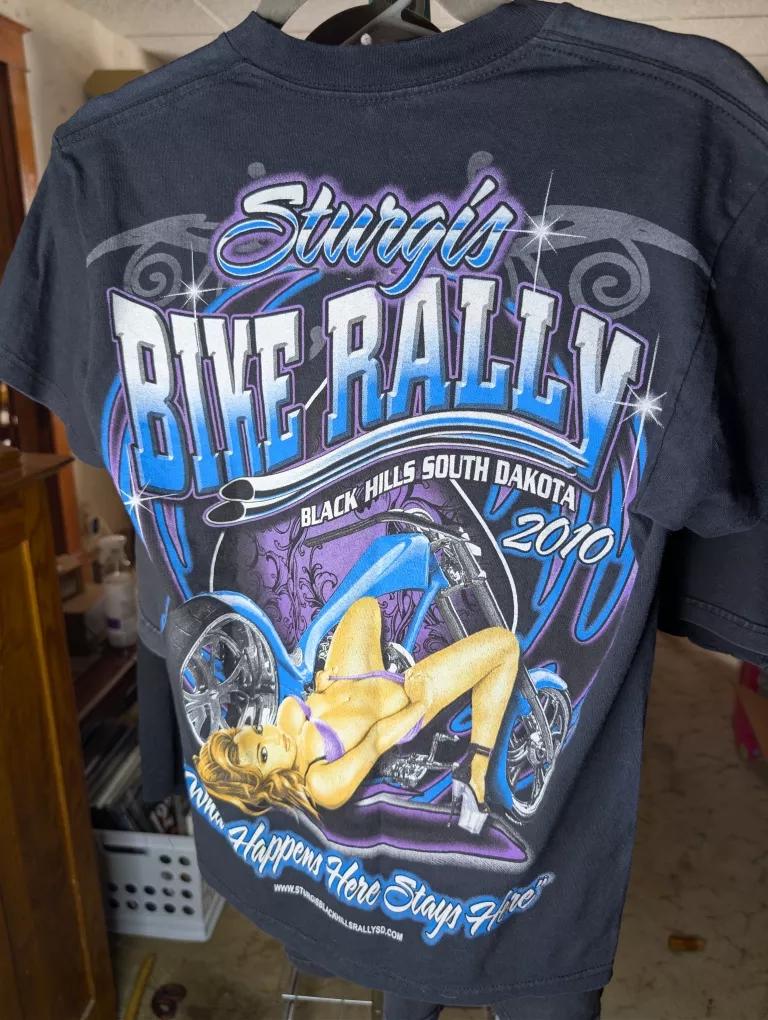 Sturgis Bike Rally 2010 Graphic Tee sz S