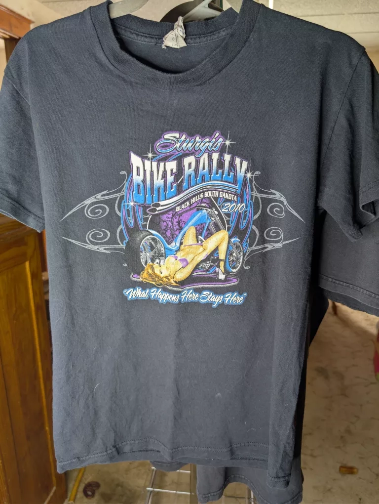 Sturgis Bike Rally 2010 Graphic Tee sz S