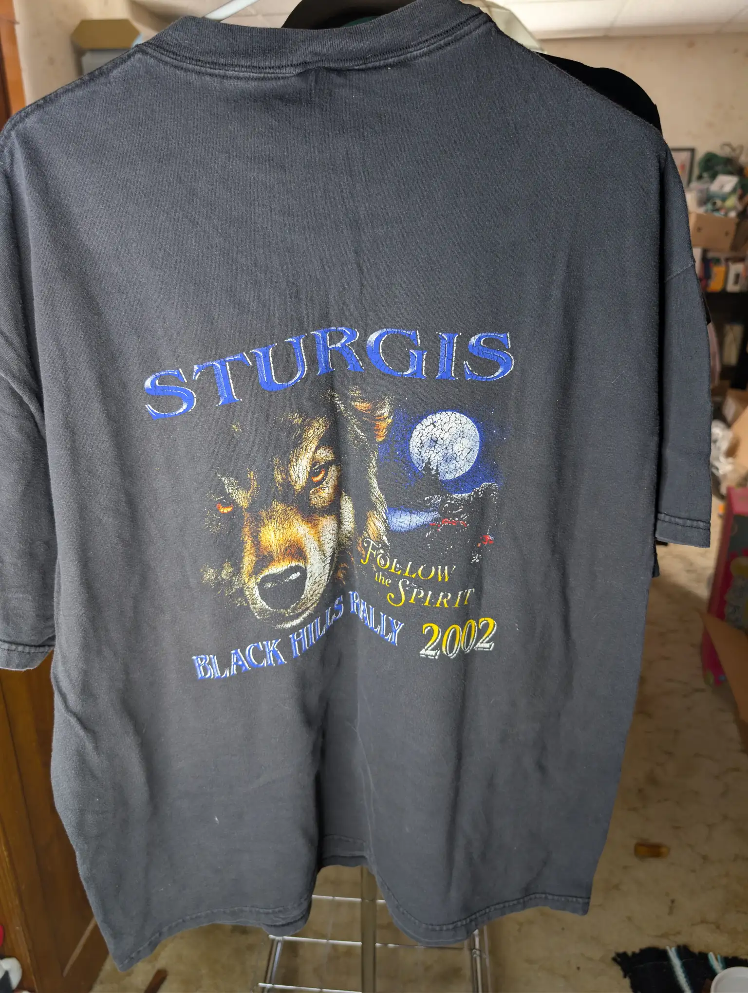 Sturgis Rally 2002 Legends Never Die T-Shirt XL