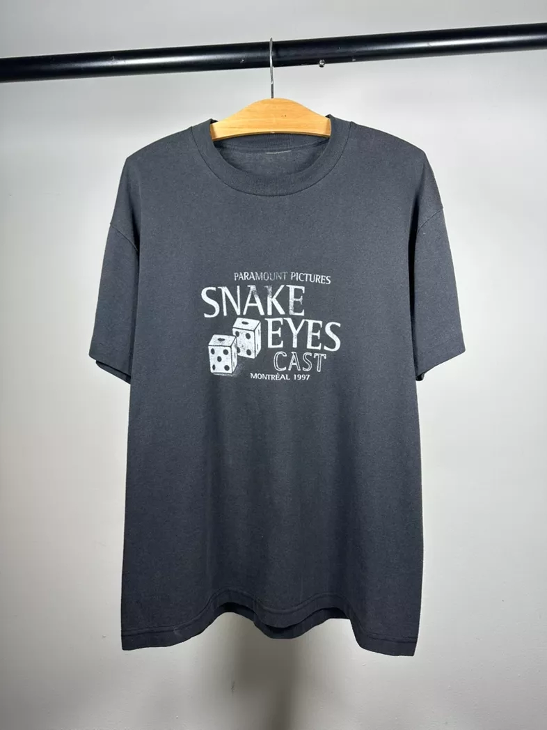 Vintage 90s snake eyes iconic movie by Nicolas cage 1997