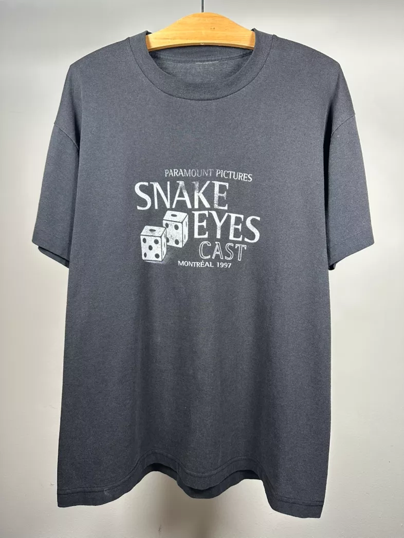 Vintage 90s snake eyes iconic movie by Nicolas cage 1997