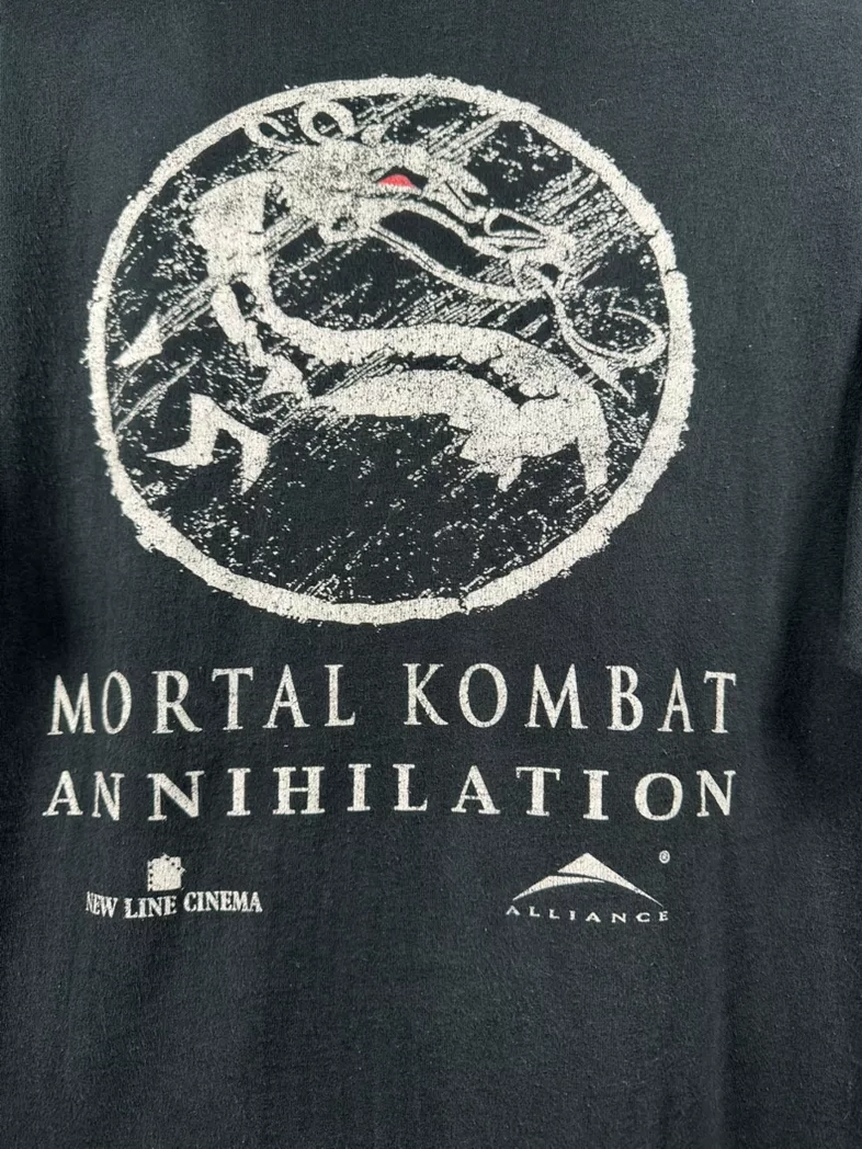 Vintage rare mortal kombat annihalation spawn tee shirt