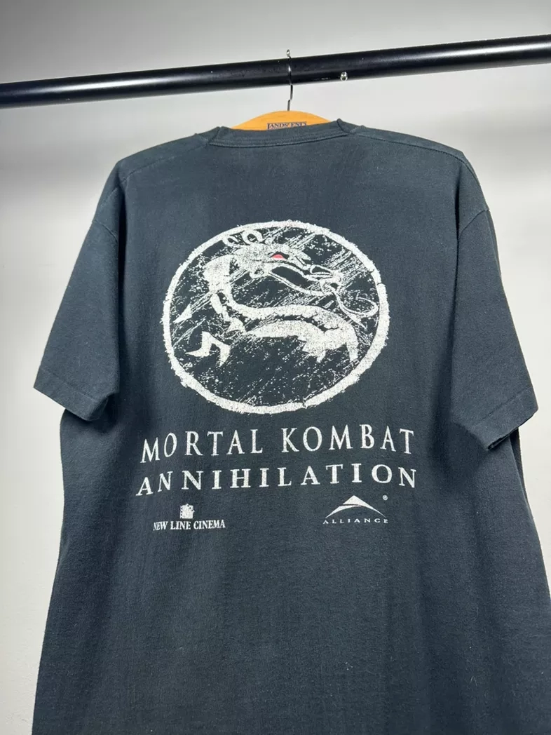 Vintage rare mortal kombat annihalation spawn tee shirt