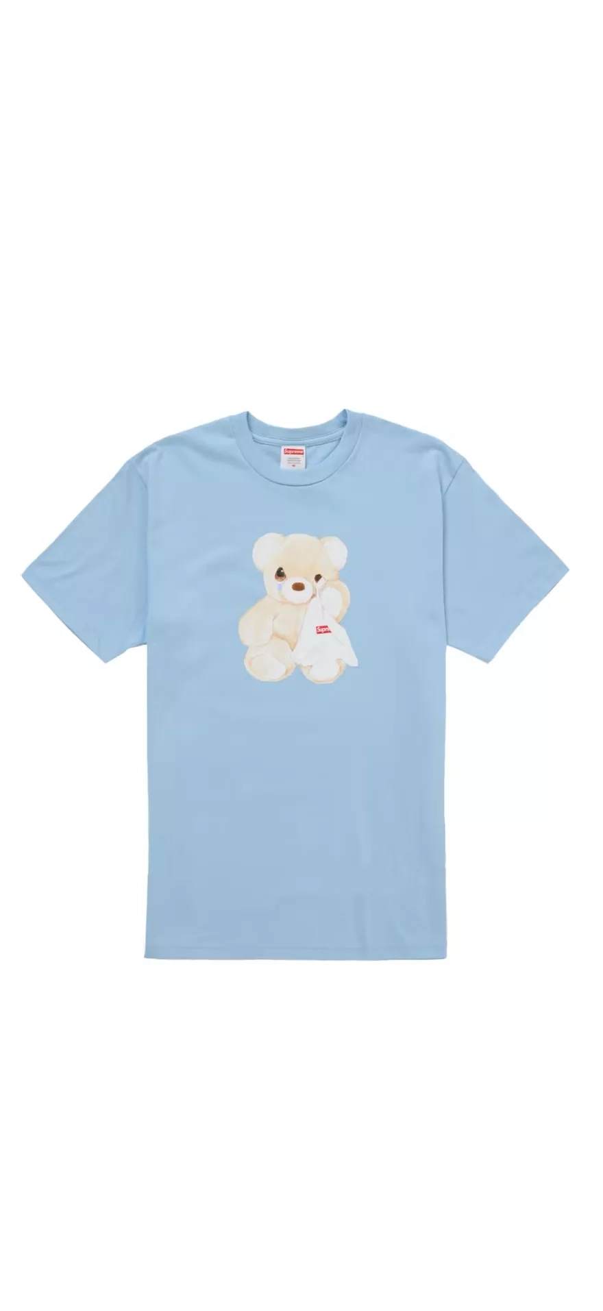 Supreme Crying Bear Tee - Light Blue