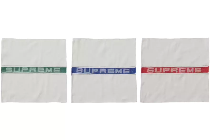 Supreme Woven Stripe Towel