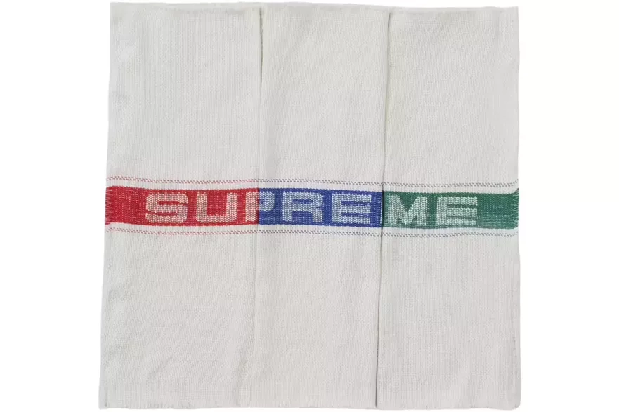 Supreme Woven Stripe Towel