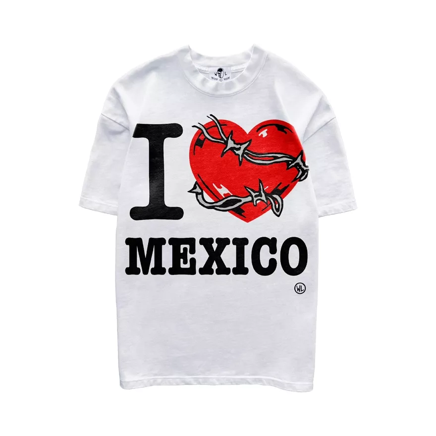 Warren Lotas I Love Mexico White Tee