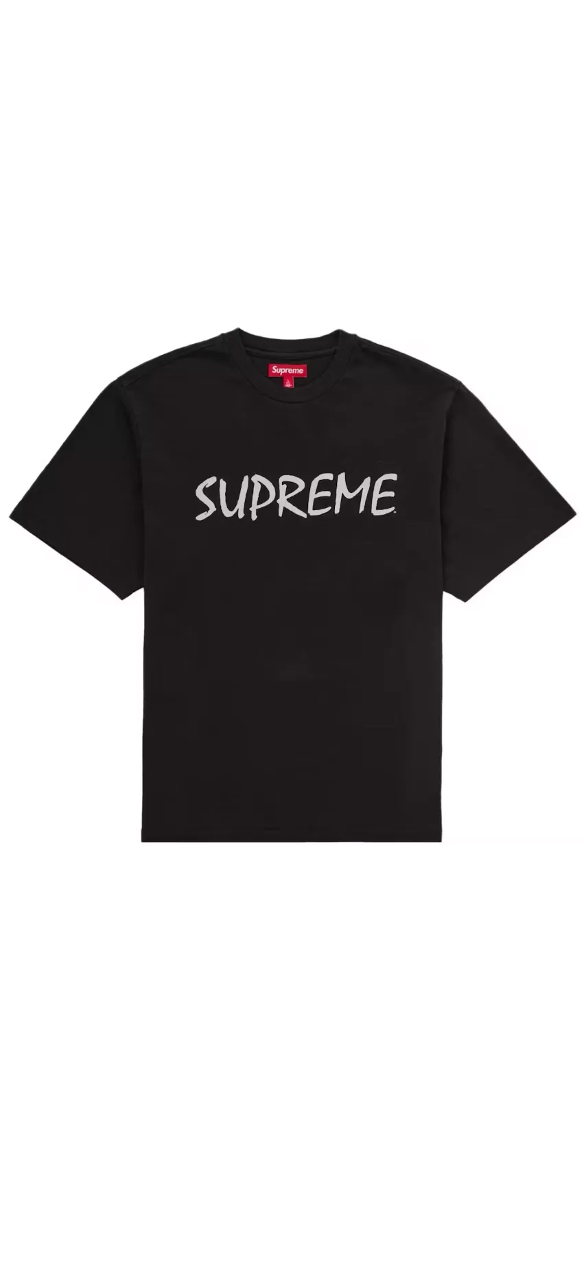 Supreme FTP slub Tee Black