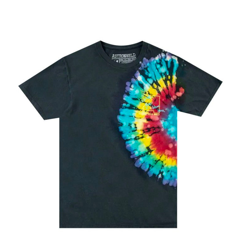 Travis scott Astroworld Europe Exclusive Tie Dye T-Shirt
