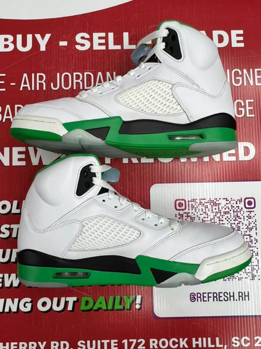 Air Jordan 5 Lucky Green Size 11.5w/10m