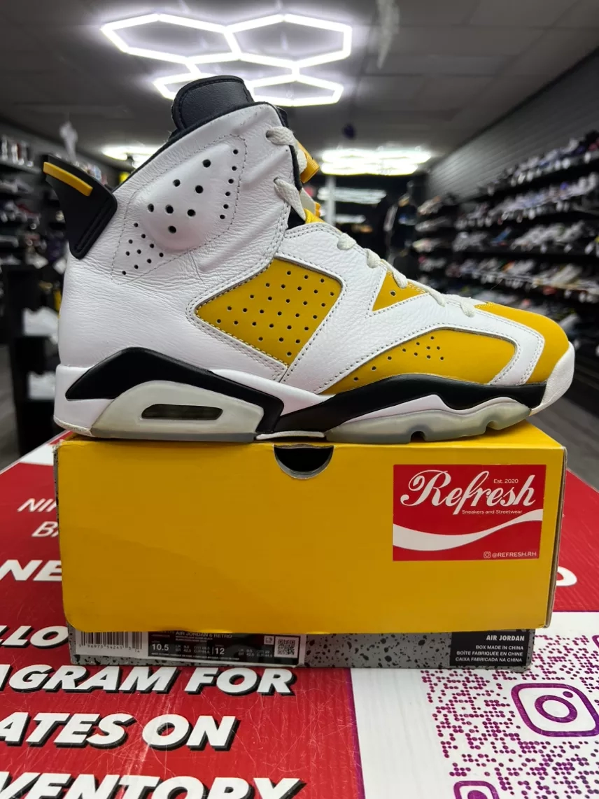 Air Jordan 6 Yellow Ochre Size 10.5