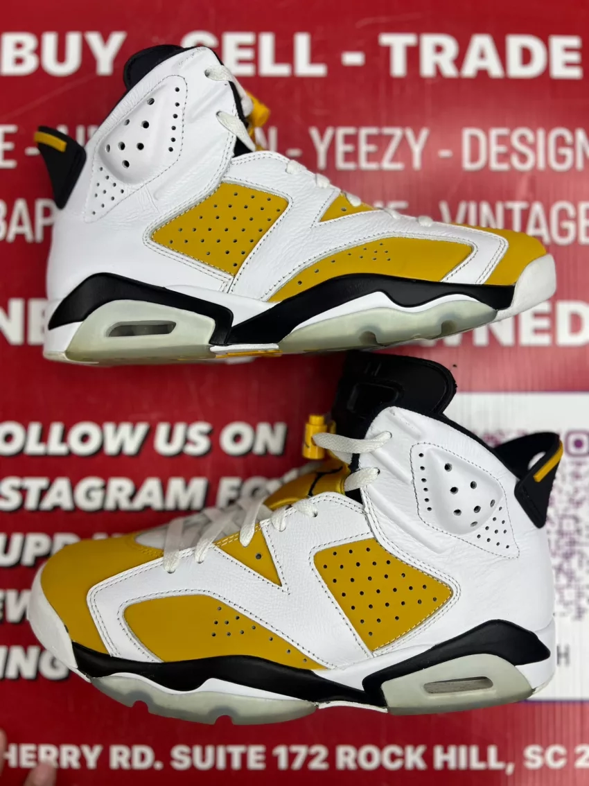 Air Jordan 6 Yellow Ochre Size 10.5