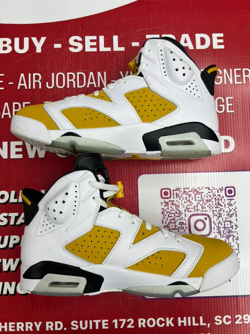 Air Jordan 6 Yellow Ochre Size 10.5