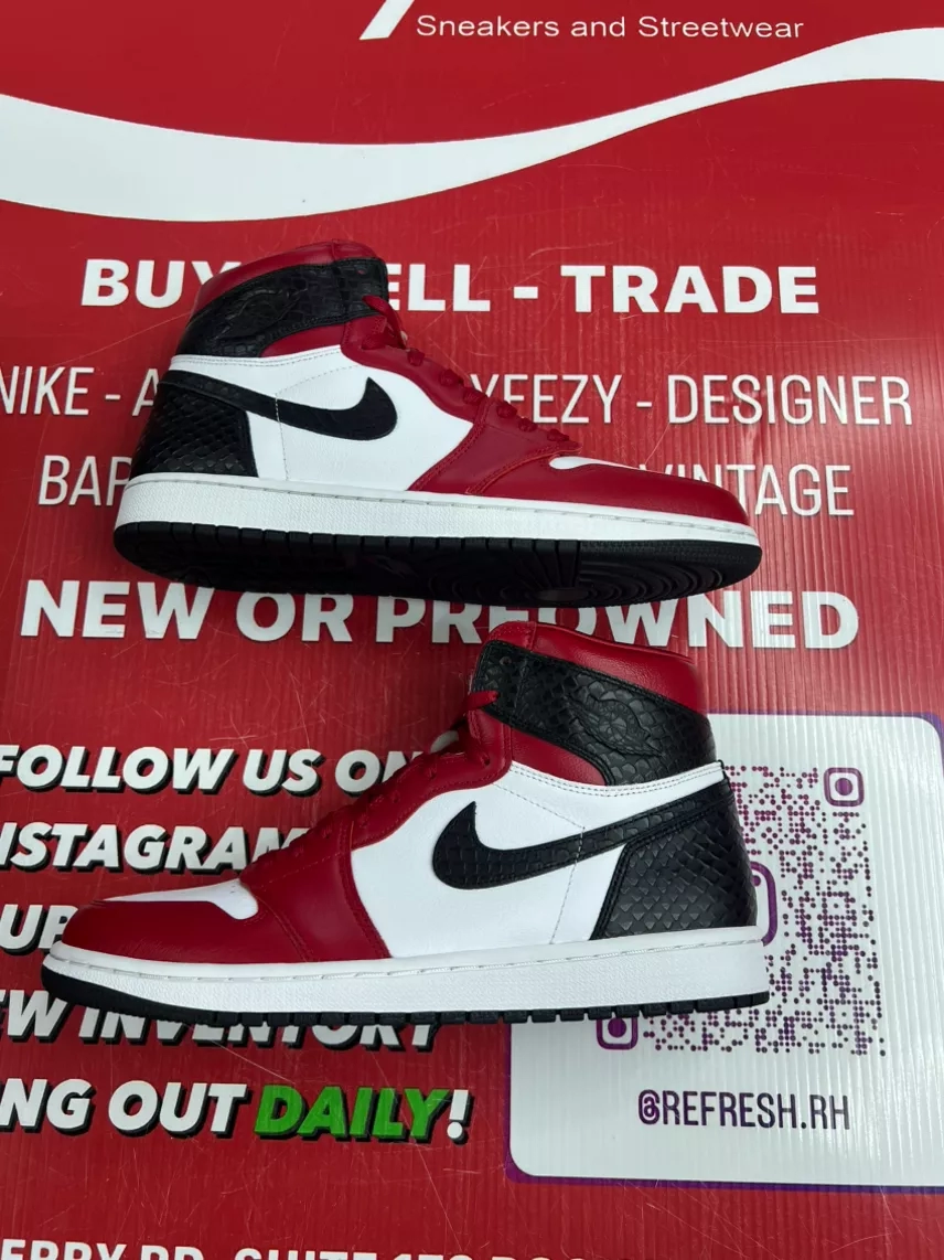 Air Jordan 1 Satin Snakeskin Size 11w/9.5m