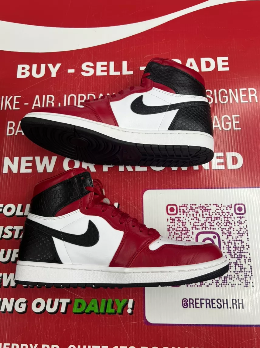 Air Jordan 1 Satin Snakeskin Size 11w/9.5m