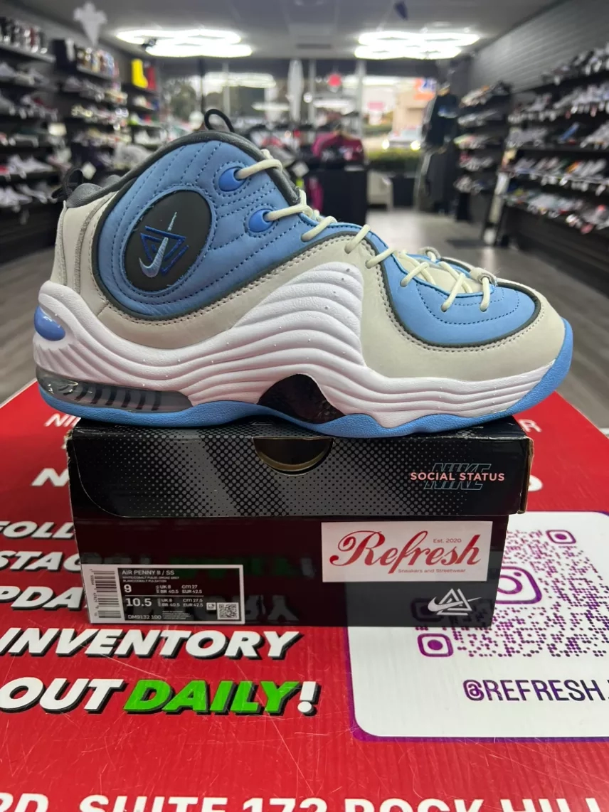 Nike Air Max Penny 2 Social Status UNC Size 9