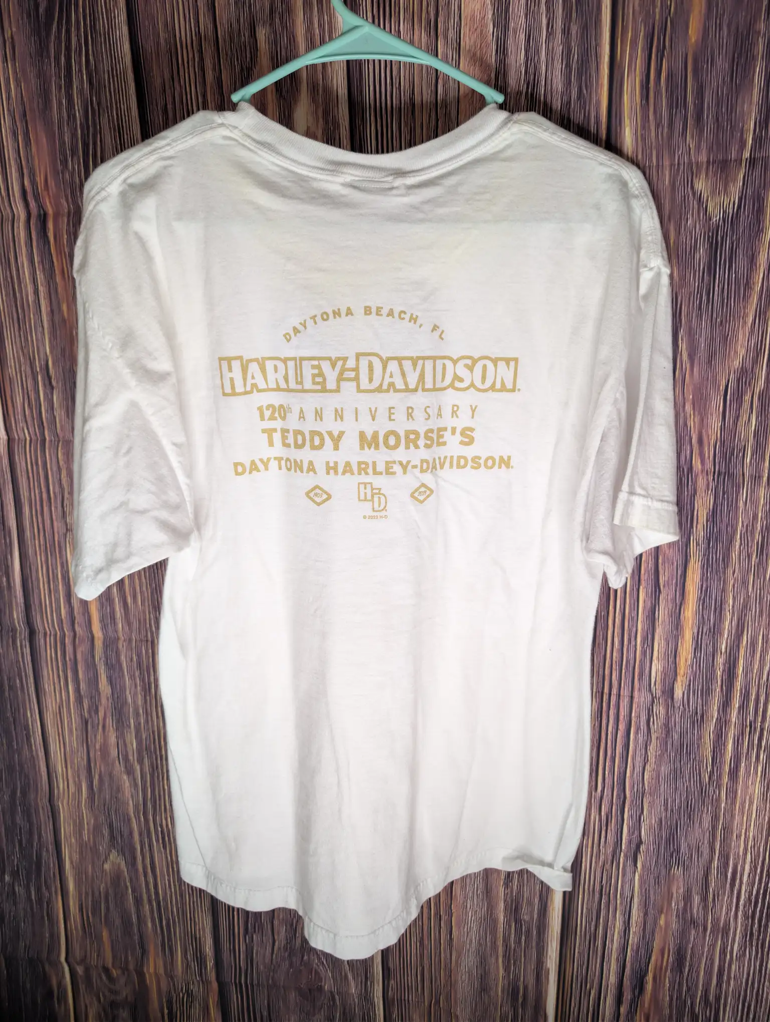 Harley-Davidson 120th Anniversary Eagle Tee Sz L