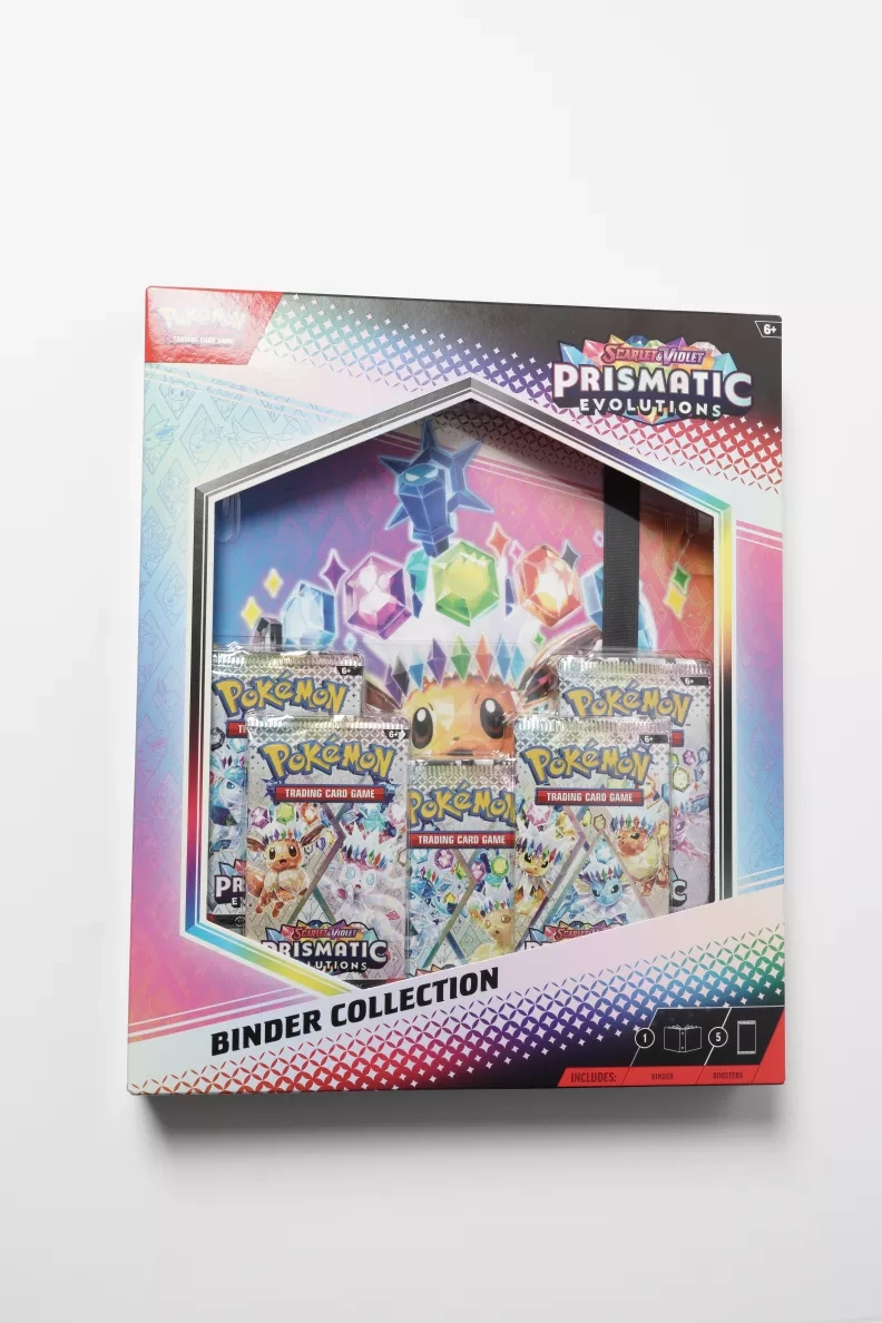 Pokemon Scarlet & Violet Prismatic Evolutions Binder Collection