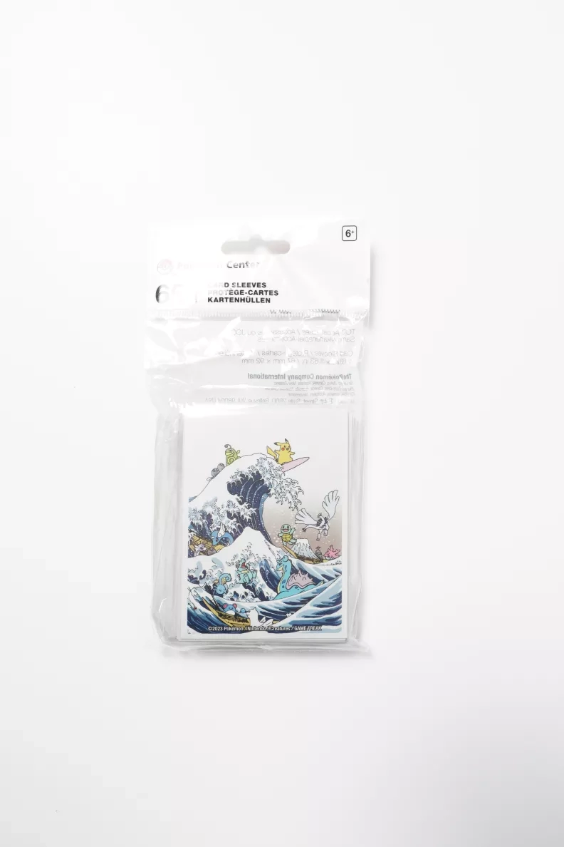 Pokemon Card Sleeves - Great Wave Design