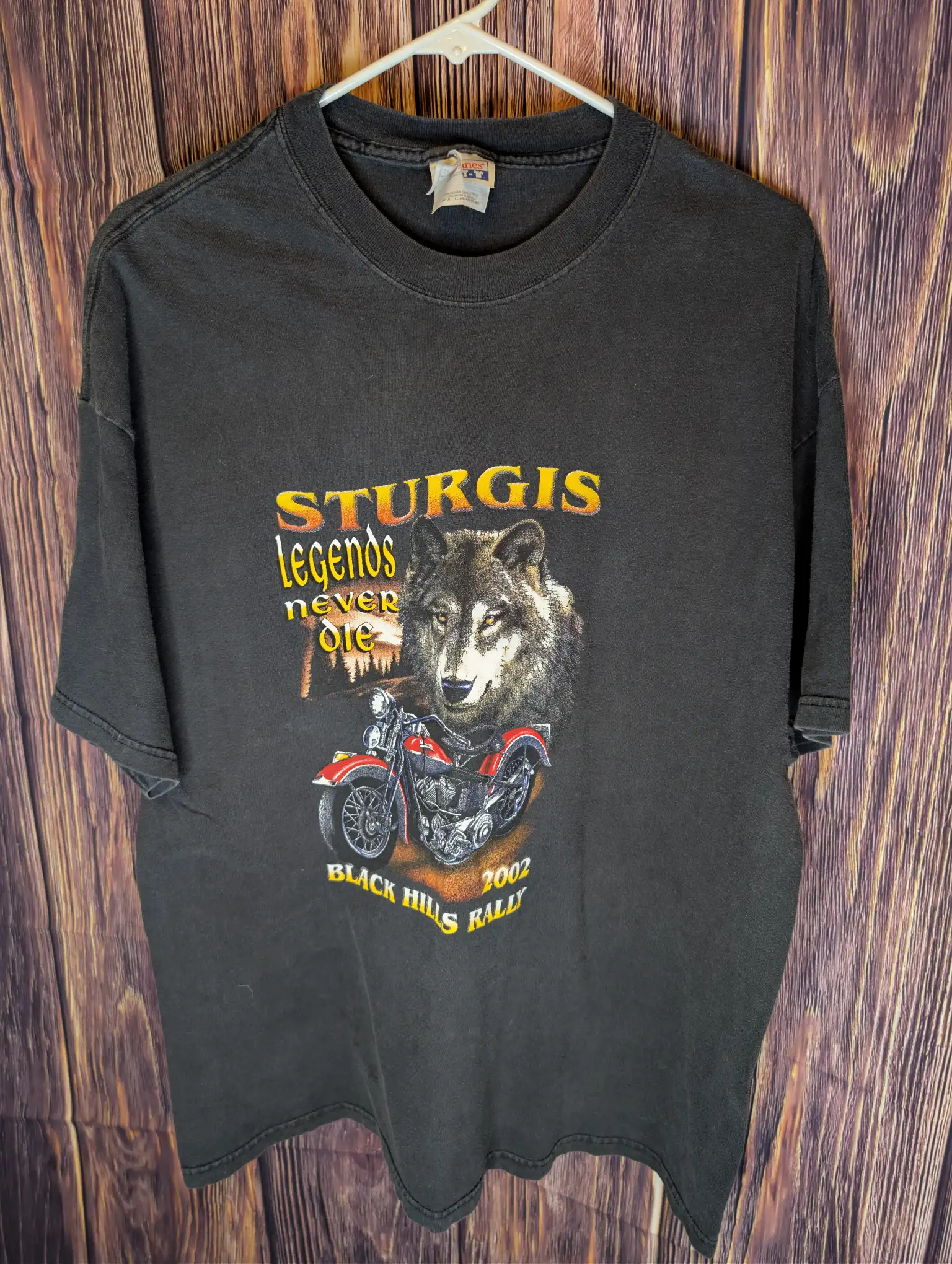 Sturgis Black Hills Rally 2002 T-Shirt Sz XL