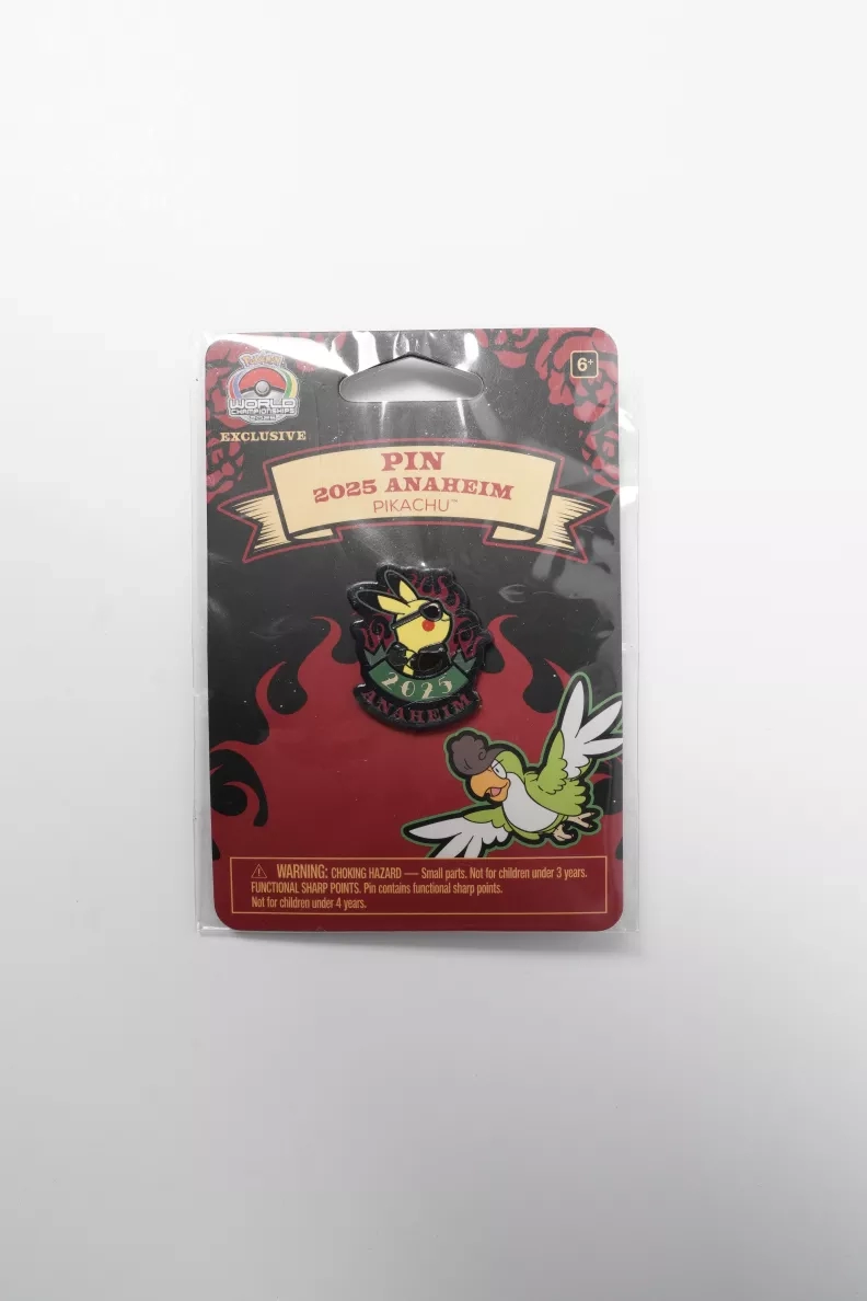 Pokemon World Championship 2025 Anaheim Pikachu Pin