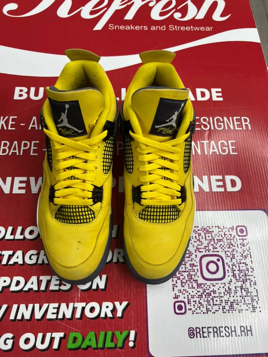Air Jordan 4 Lightning Size 12