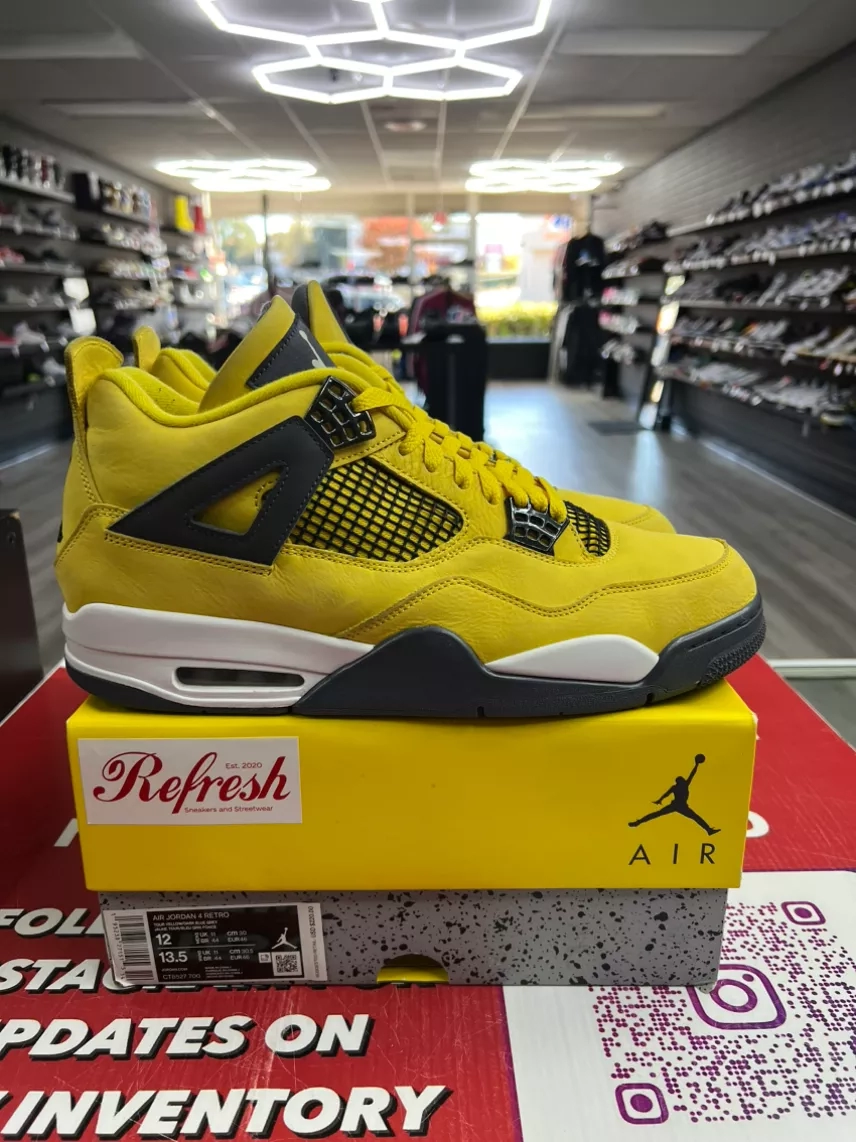 Air Jordan 4 Lightning Size 12